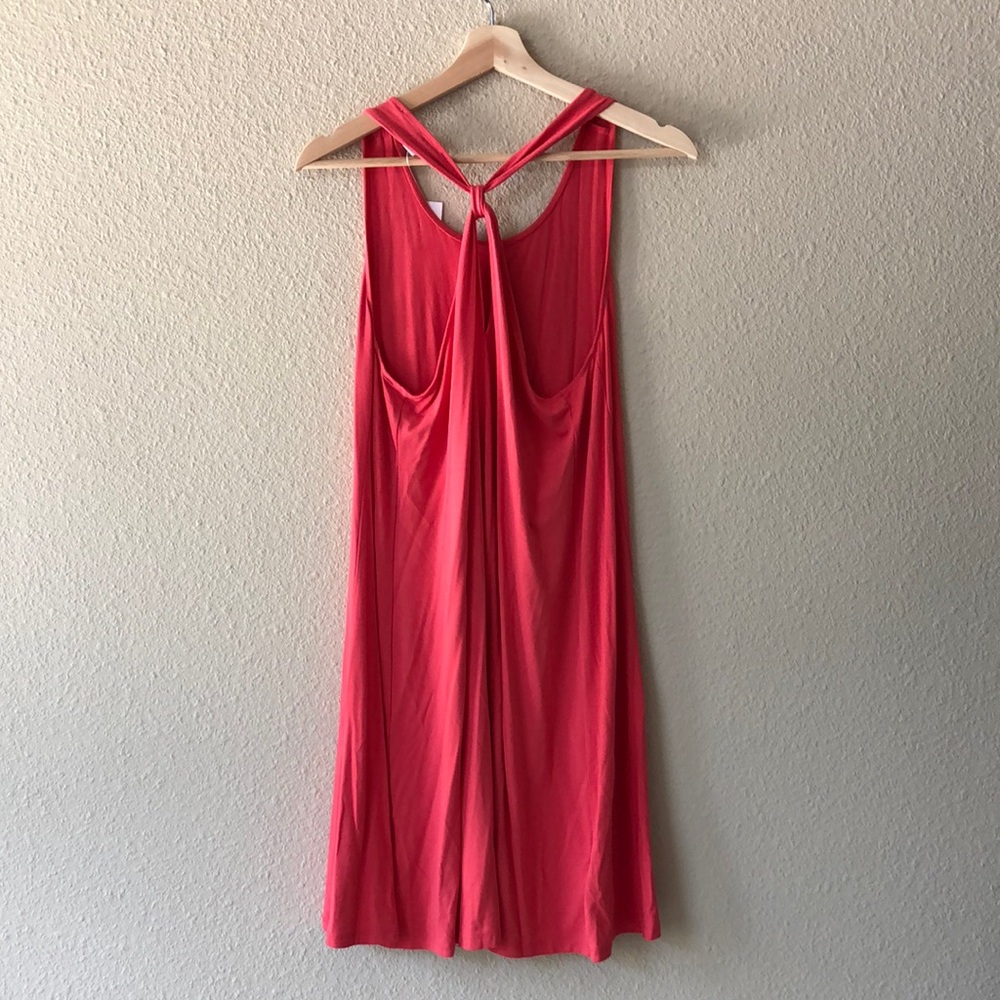 NWT LOFT Coral Orange Dress Size M - Picture 4 of 4